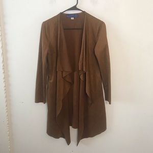 Blue Rain Tops - Blue rain suede cardigan Blue Rain Tops - Blue rain suede cardigan